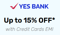 Hotel Bookings Up to 15% OFF on Yes Bank