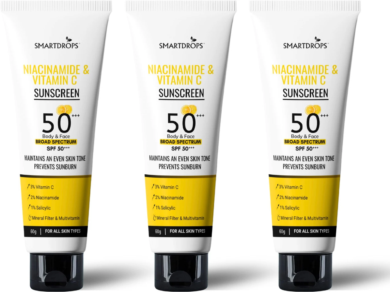 Dry Touch Sunscreen Cream - Body & Face Broad Spectrum